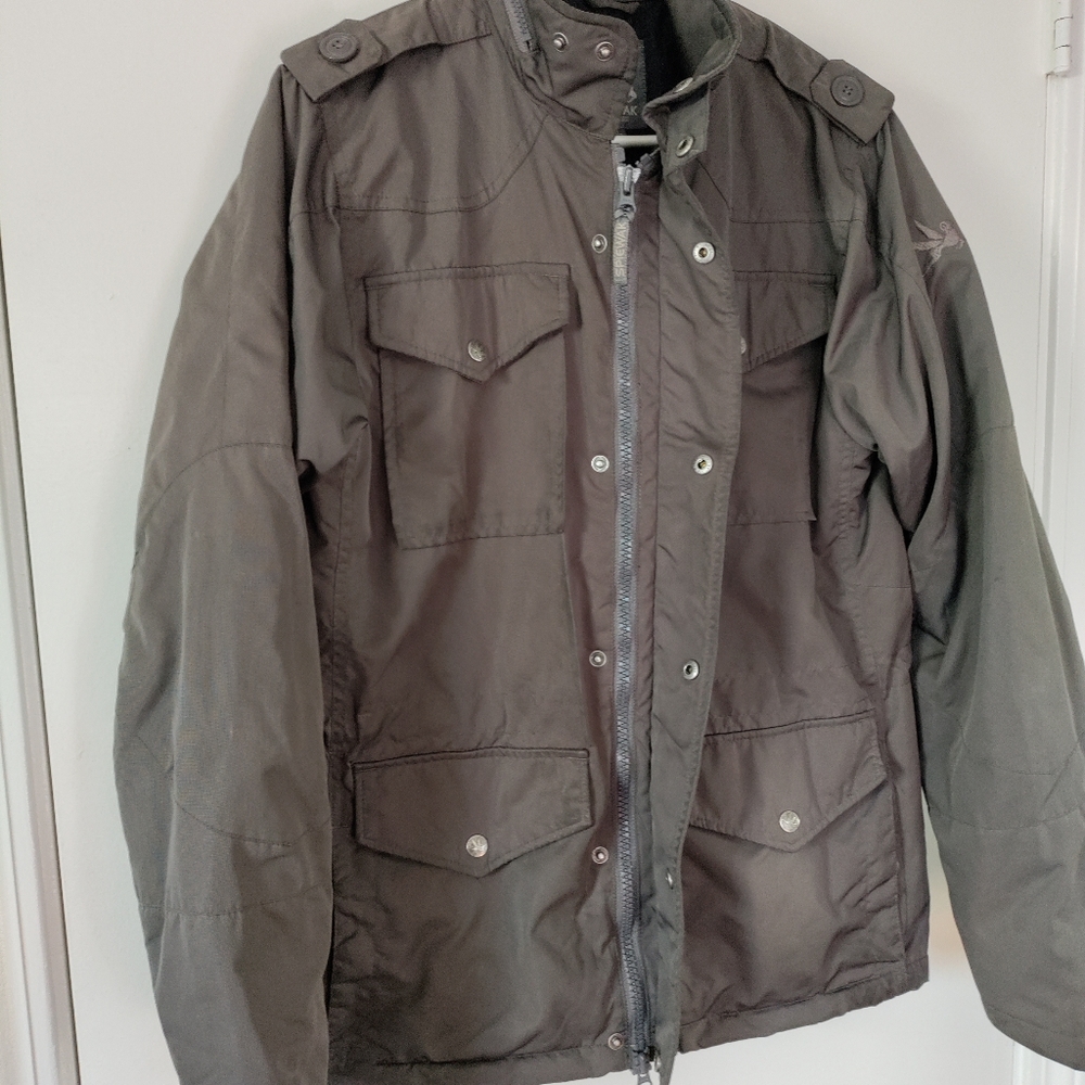 Spiewak gray military coat S thinsulate insulation - Picture 3 of 15